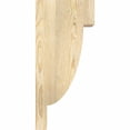 thumbnail image 3 of 6"W x 10"D x 22"H Alpine Rough Sawn Corbel, Douglas Fir, 3 of 9
