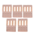 thumbnail image 2 of Paquete de 5 extensores de sujetador con 4 ganchos para mujer, sujetador elástico Color de piel, 2 of 8