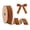 Cognac, variant on LaRibbons 1" Velvet Ribbon, 10 Yard Roll, Blue