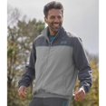 thumbnail image 1 of Atlas For Men - Chaqueta de Microfibra para Hombre (Gris Oscuro, Gris Claro), 1 of 2
