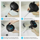 thumbnail image 5 of Plumbing Snake Drain , Heavy Duty Pipe Clog Remover with Gloves,for Bathroom,Kitchen and Toilet Snake Drain Cleaner, 5 of 5