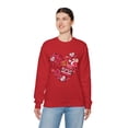 thumbnail image 4 of Valentine Heart Women's Sweatshirt, 4 of 4
