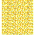 thumbnail image 3 of Pear Duvet Cover Set, Watercolor Style Fruit Leaves and Polka Dots Drawn by Hand, Decorative 3 Piece Bedding Set with 2 Pillow Shams, King Size, Yellow Marigold, by Ambesonne, 3 of 3