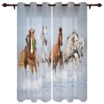 thumbnail image 2 of Starry Window Curtains Mysterious Moon Star Totem Living Room Kitchen Children's Bedroom Exquisite Decor Hanging Cloth Curtain, 2 of 7