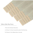 thumbnail image 2 of GFDYREE Extensions de Cheveux à Ruban WENNALIFE pour Femmes, 20 Pcs 50g 22 Pouces Extensions de Cheveux Grises à Ruban Extensions de Cheveux Humains Rallonge Cheveux Humains Lisses Extensions de Cheveux Invisibles Vrais Cheveux Humains, 2 of 5