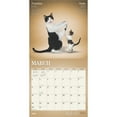 thumbnail image 3 of Yoga Cats Together OFFICIAL | 2025 12x24" (Hanging) Square Wall Calendar | Plato, 3 of 9