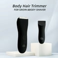 thumbnail image 6 of Armpit Hair Pubic Hair Bikini Chest Hair Trimmer Body Hair Trimmer Groin Trimmer Beard Grooming Clipper Men Women Epilator LCD (Style B Set1 withbox), 6 of 6
