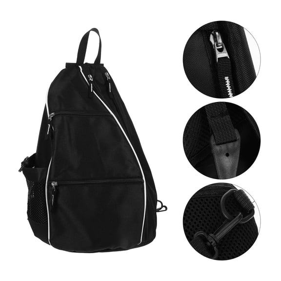OUNONA Pickleball Storage Bag Protective Polyester Backpack 1Set