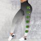 thumbnail image 1 of MKLEKYY Leggings push up para mujer, mallas estampadas para mujer, leggings deportivos de control de yoga para mujer, leggings de cintura alta 1176, 1 of 4