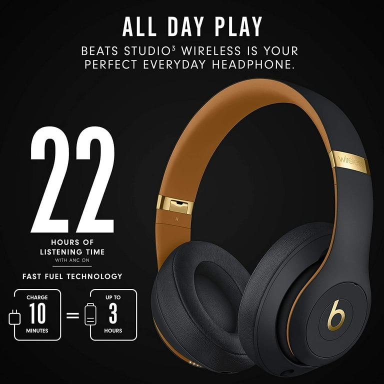Beats Headphones Wireless Noise Cancelling Over-Ear Microphone