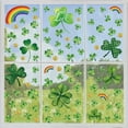 thumbnail image 4 of St. Patrick's Day Window Decorations, Reusable Clover Stickers for Home, Office, Party Decor, Festive Shamrock Wall Decals for St. Patty's Holiday Celebrations, 4 of 6
