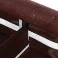 thumbnail image 2 of Waterproof shoe storage box with zipper and PVC coating, adjustable compartments, 80 x 25 x 10 cm, 2 of 4