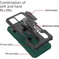 thumbnail image 4 of FFIY Samsung Galaxy A03S Case with Screen Protector [2Pack], Dual Layer Protective Shockproof Military-Grade with Belt Clip [Magnetic Car Mount Feature] for Samsung A03S Case (Black), 4 of 7
