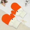 thumbnail image 2 of mgoYE Winter Goose Gloves for Toddlers 1-12 Years Funny Soft Goose Baby Boys Girls Mittens Warm Cute Winter Knit Gloves 1-12T(Silver,4-12 Years), 2 of 9