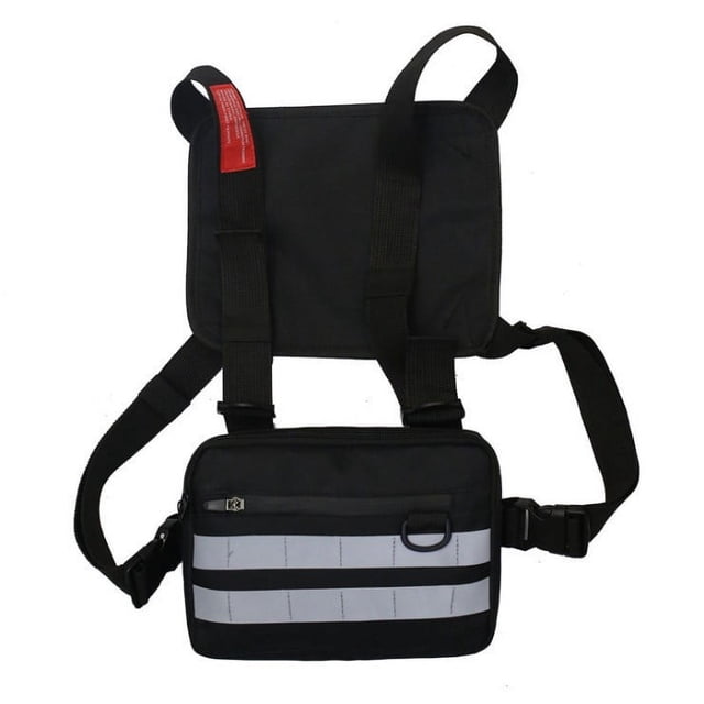 Mochila táctica, bolsa de pecho multifuncional para exteriores, equipo de entrenamiento, bolsa de senderismo impermeable y resistente al desgaste, bolsa para teléfono móvil, bolsa de deporte