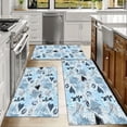 thumbnail image 6 of Floral Kitchen Rugs Sets of 3, Non Slip Kitchen Rugs and Mats Washable Farmhouse Kitchen Rugs Floral Kitchen Floor Mat Carpet Runner Rugs for Hallway Laundry Room, 6 of 12
