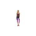 thumbnail image 2 of Aeropostale Womens Active Crop Athletic Track Pants, Purple, Juniors, Small, 2 of 3
