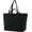 Black, variant on Large Sturdy Canvas Tote Bag -27" X 16" X 8" Extra Big Largest Grocery Shopping Beach Bags