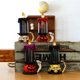 thumbnail image 4 of Vela electrónica LED Calavera Calabaza Luz, Calabaza Pedestal Calabaza Patrón LED Vela Luz con Calavera Calavera Base Lámpara de candelabro sin llama Fokelyi ZJWJ898-2, 4 of 6