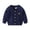 Navy, variant on Toddler Kids Boys Girls V Neck Button Down Knit Cardigan with Cute Cat Embroidery for Casual Sweater Top 18-24 Months Outerwear Streetwear