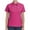 Dark Pink, variant on Aiyino Women's Polo Shirts Short Sleeve Quick Dry Tennis Golf T-Shirts Breathable Sports Workout Gym Tops Moisture Wicking Golf Running Tops