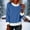 A1 Blue, variant on Womens Xmas Long Sleeve Shirts Fuzzy Faux Fur Trim Fancy Casual Holiday Top 2025 Christmas Aesthetic Fashion Clothes A1 Coffee S-3XL