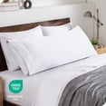 thumbnail image 6 of Bare Home Body Pillowcase - Envelope Closure - Ultra Soft - Double Brushed - White, 6 of 7