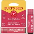 thumbnail image 2 of Burt's Bees 100% Natural Origin Moisturizing Tinted Lip Balm, Rose with Shea Butter, 2 of 4