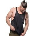 thumbnail image 2 of RYDCOT Men Muscle Sleeveless Shirt Tank Top Bodybuilding Sport Fitness Workout Vest Black L, 2 of 8
