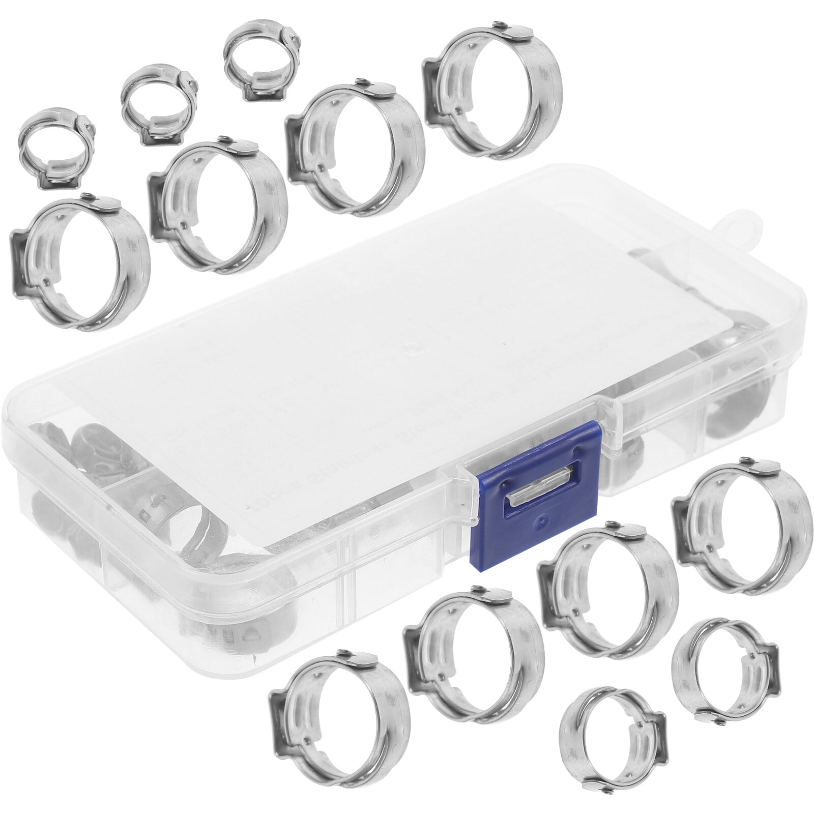 Set of 4 Double Tube Crimping Tools with Clamping for Secure and Connections