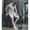 thumbnail image 5 of COOFANDY Men's 3 Pack Quick Dry Workout Tank Top Gym Muscle Tee Fitness Bodybuilding Sleeveless T Shirt, 5 of 8