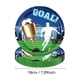 thumbnail image 3 of El juego de decoraciones para fiesta de cumpleaños de fútbol incluye platos, servilletas, vasos, pancarta y mantel para decoraciones de cumpleaños con temática deportiva de fútbol, para 16 personas., 3 of 9