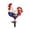 D, variant on Chmadoxn Patriotic Red Eagle Wrought Iron Garden Stake, 12" Metal Yard Art for Independence Day, 4th of July Outdoor Decoration for Lawn & Flower Bed, Weatherproof Holiday Ornament