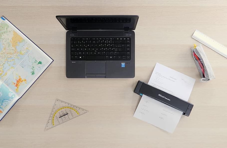 I.R.I.S Executive 4 Duplex Full Page Portable Sheetfed Scanner