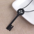 thumbnail image 4 of Halloween Metal Key Skeleton Props Neil Gaiman Black Treasure Chest Key Necklace, 4 of 6