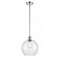thumbnail image 1 of 516-1S-PN-G124-10-LED-Innovations Lighting-Large Athens-3.5W 1 LED Pendant in Industrial Style-10 Inches Wide by 13 Inches High   Polished Nickel, 1 of 1
