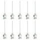 thumbnail image 1 of Uxcell 10 Pcs 25G 1 Inch Blunt Tip Dispensing Needle with Lure Lock for Refilling Liquid Inks Adhesives, 1 of 6