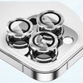 thumbnail image 1 of Camera Lens Protector for iPhone 14 ProMax/iPhone 14 Pro, for iPhone 14 ProMax Screen Protector for Lens, 9H Tempered Glass Film Full Cover Sticker Accessories,Aluminum Alloy Lens Screen Cover-Silver, 1 of 5