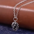 thumbnail image 5 of AYYUFE Vintage Women Pine Cone Shape Pendant Thin Chain Necklace, 5 of 7