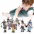 thumbnail image 1 of ANGGREK Toy Figure,16pcs Simulation Farm Character Model Set Farmer Miniature Toy Figure Educational Toys,Miniature Toy Figure, 1 of 8