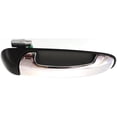 thumbnail image 2 of Passenger Side Rear Exterior Door Handle Compatible with 2007-2009 Chrysler Aspen Dodge Durango Chrome Lever Black Bezel Without Key Hole 1EH601XRAA-PFM Limited Limited Hybrid, 2 of 2