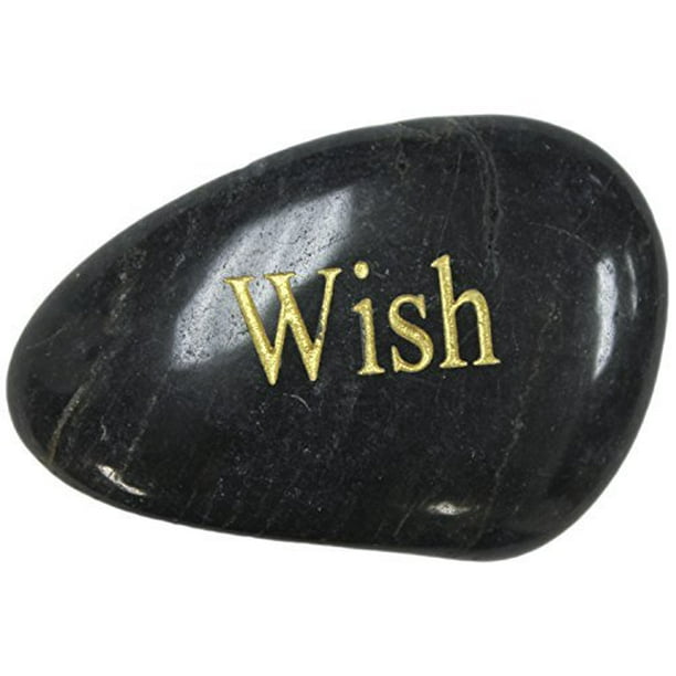 Inspirational Message Stones Engraved with Uplifting Words of Wisdom
