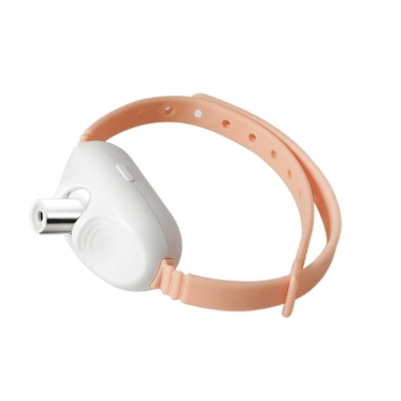 Automatic Cat Laser Toys - Interactive Cat Toys with LED Light, Wearable Electronic Collar for Kitten, USB Rechargeable - (Pink)