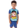 thumbnail image 1 of Ryans World Boys Blue Short Sleeve Short Leg Pyjama Set, 1 of 7