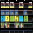 thumbnail image 2 of Teacher Created Resources Black Storage Pocket Chart, 35 Pockets, 32.5" x 63.5", 2 of 4