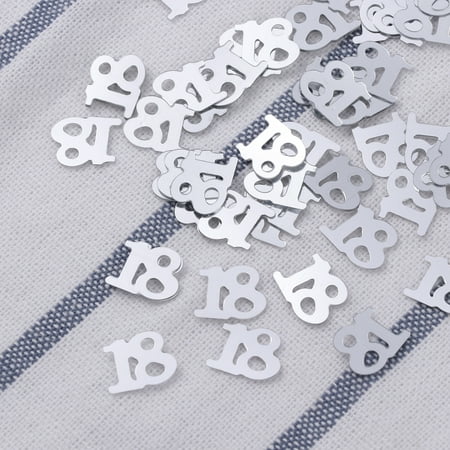

Tableparty Birthday Glitter Sprinkles Decoration Reception Wedding Engagement Shower Bridal Scatter 18 Foil Metallic