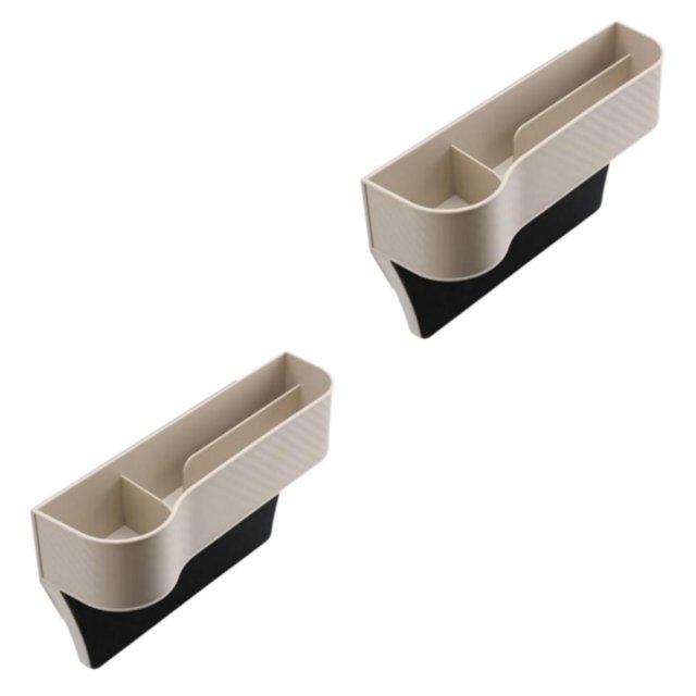Guardoinrt Gap Filler Organizer High Cup with Holder Performance Beige Left 2Set
