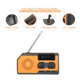 thumbnail image 2 of Radio Manivela Linterna LED Multifuncional para Acampar Al Aire Libre Senderismo, 2 of 9