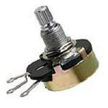 Potenziometro A Film Di Carbonio WH148 - 1K Ohm (5 Pezzi) - Single Turn, Albero Rotondo Da 6.7mm