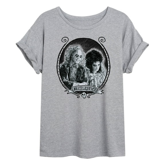 Beetlejuice - Graphite Beetlejuice - Women's Oversized T-Shirt